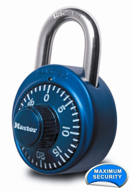Master Lock 1530DCM X-treme Combination Lock, Colors Vary, 3-Pack