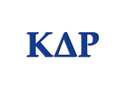 Officially Licensed Kappa Delta Rho 8" x 3" Window Decal - Blue