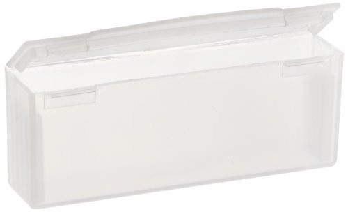 Heathrow Scientific HD15982 Natural Polypropylene Side Opening Slide Mailer, 5 Place, 81mm Length x 19mm Width x 31mm Height (Pack of 25)