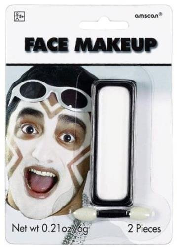 Amscan White Face Makeups, Party Accessory, 12 Ct.