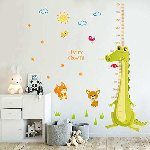 decalmile Crocodile Height Chart Wall Decals Kids Measure Growth Wall Stickers Baby Nursery Childrens Bedroom Wall Decor decalmile Crocodile Height Chart Wall Decals Kids Measure Growth Wall Stickers Baby Nursery Childrens Bedroom Wall Decor