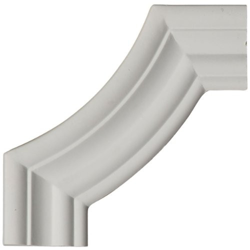 Ekena Millwork PML06X06OX-CASE-4 6 inch W x 6 inch H x 5/8 inch P Oxford Panel Moulding Corner (4-Pack),