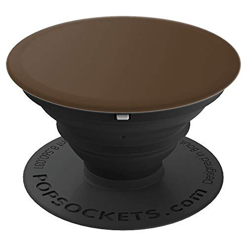 Antique Brown - Simple Neutral Solid Color - PopSockets Grip and Stand for Phones and Tablets