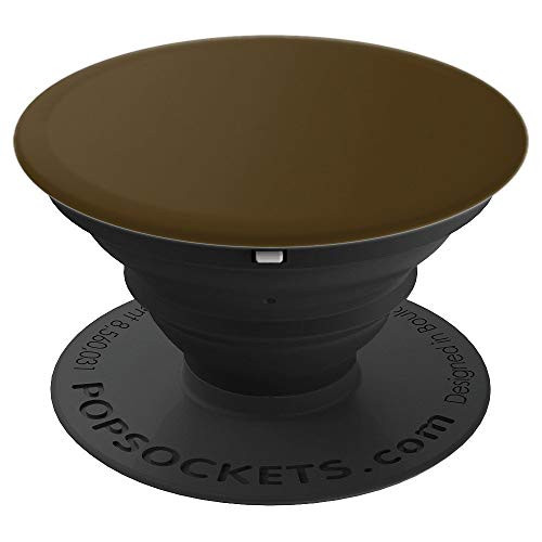 Coffee Brown Color - PopSockets Grip and Stand for Phones and Tablets