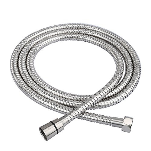 HOMEIDEAS 79-Inch Shower Hose Bathroom SUS 304 Stainless Steel Extra Long Shower Head Hose Toilet Handheld Showerhead