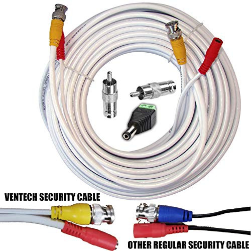 BNC Cable for Security Camera 100ft CCTV Cable with bnc Video Power Extension Wire Cord for dvr Surveillance System