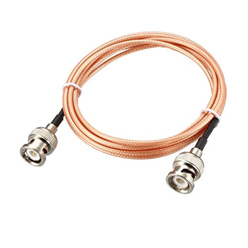 uxcell BNC Male to BNC Male Coax Cable RG316 Low Loss RF Coaxial Cable 50 ohm 6 Feet