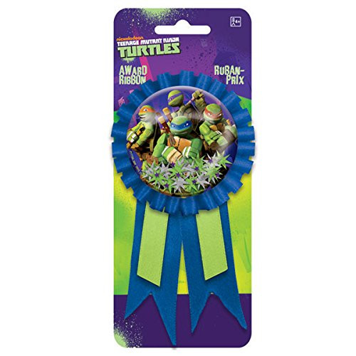 Amscan TMNT Confetti Pouch Award Ribbon, Party Favor, 6 Ct. Amscan TMNT Confetti Pouch Award Ribbon, Party Favor, 6 Ct.