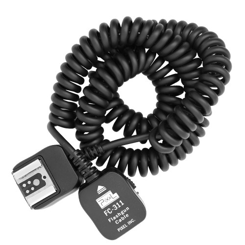 Pixel FC-311/3.6M Off-Camera E-TTL Flash Speedlite Cord Cable For Canon DSLR Camera