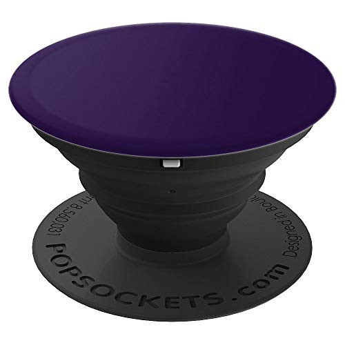 MATTE  DARK PURPLE Color - PopSockets Grip and Stand for Phones and Tablets