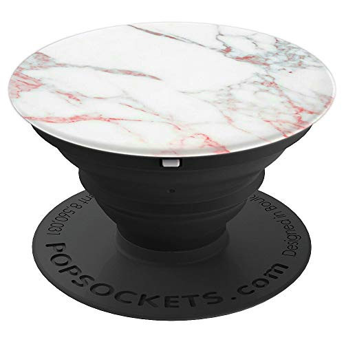 Rose Gold Faux Marble Design: White and Rose Gold - PopSockets Grip and Stand for Phones and Tablets Rose Gold Faux Marble Design: White and Rose Gold - PopSockets Grip and Stand for Phones and Tablets