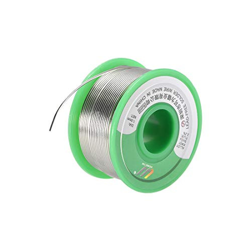 uxcell Lead Free Solder Wire 1mm 100g Sn99.3% Cu0.7% with Rosin Core for Electrical Soldering