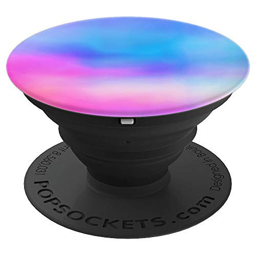 Cute Gradient Watercolor Pattern Purple Pink Blue White - PopSockets Grip and Stand for Phones and Tablets