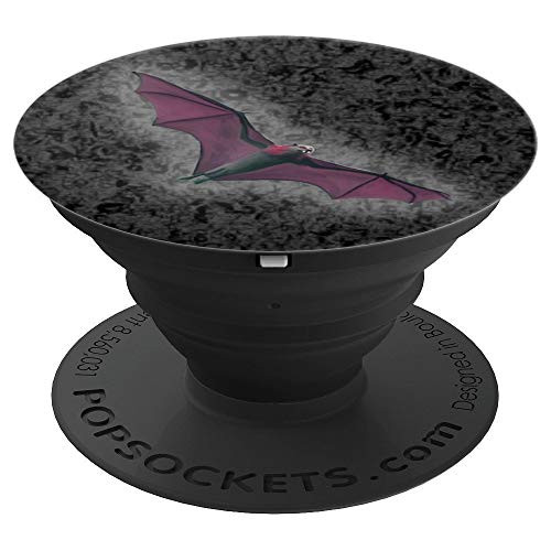 Purple Vampire Bat with Fangs - PopSockets Grip and Stand for Phones and Tablets