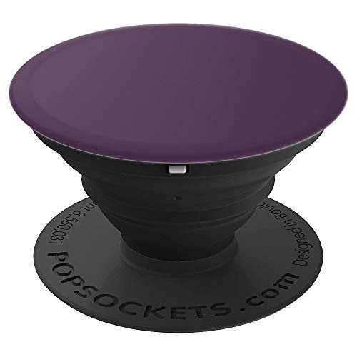 Plum Purple - Solid Color Series - PopSockets Grip and Stand for Phones and Tablets