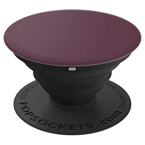 Eggplant Purple - Solid Color Series - PopSockets Grip and Stand for Phones and Tablets