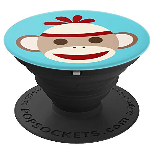 Sock Monkey - PopSockets Grip and Stand for Phones and Tablets Sock Monkey - PopSockets Grip and Stand for Phones and Tablets
