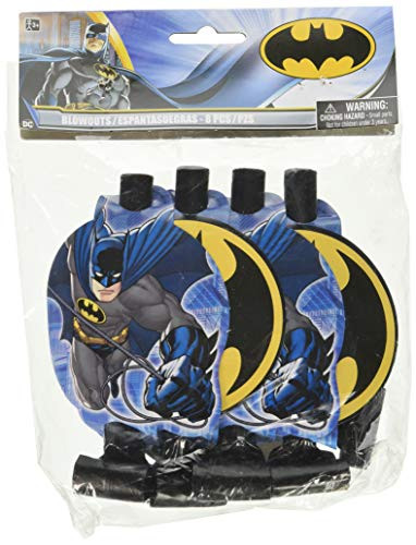 amscan Batman Blowouts, Party Favor, 48 Ct.