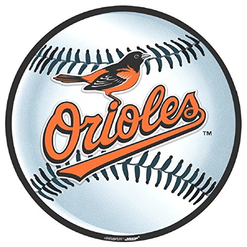 amscan Baltimore Orioles Collection Cutout, Party Decoration, 6 Ct.