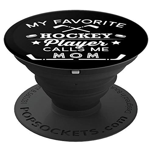 Funny Ice Hockey Gift Favorite Mom Skating - PopSockets Grip and Stand for Phones and Tablets Funny Ice Hockey Gift Favorite Mom Skating - PopSockets Grip and Stand for Phones and Tablets