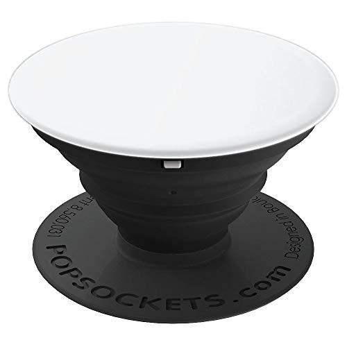Anti-Flash White - Simple Neutral Solid Color - PopSockets Grip and Stand for Phones and Tablets