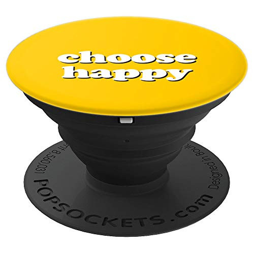 Choose Happy Yellow - PopSockets Grip and Stand for Phones and Tablets