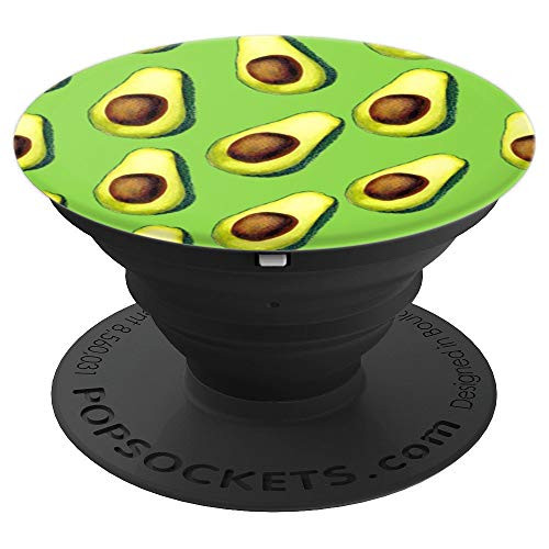 Avocado Pattern Cute Green - PopSockets Grip and Stand for Phones and Tablets Avocado Pattern Cute Green - PopSockets Grip and Stand for Phones and Tablets