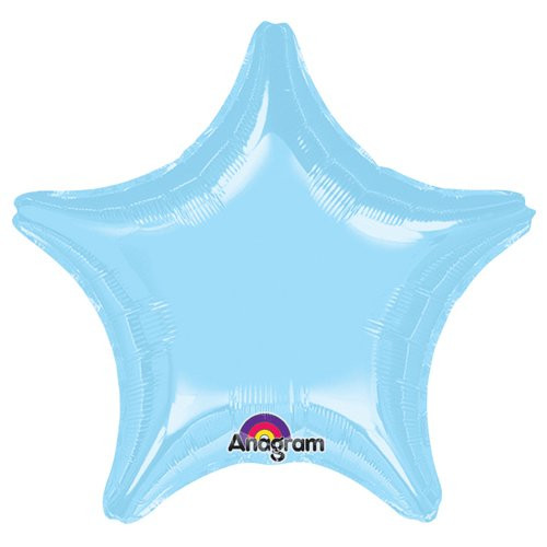 Anagram 16371 Star - Pastel Blue Foil Balloon 32", Anagram 16371 Star - Pastel Blue Foil Balloon 32",