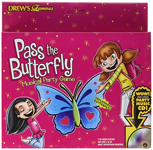 amscan Pass The Butterfly Game | Drew's Famous Collection | Party Accessory | 6 Kits