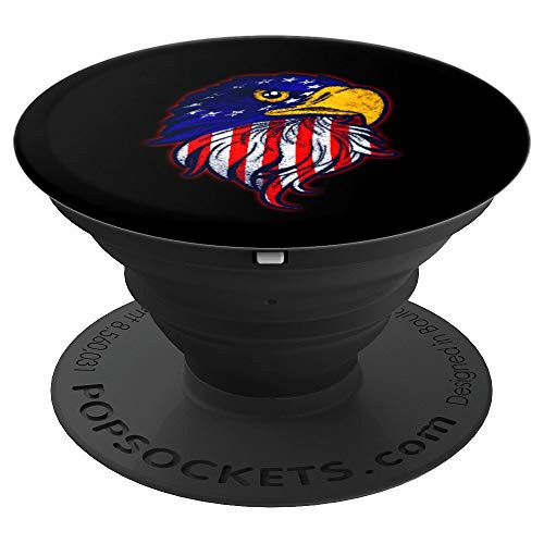 Bald Eagle Betsy Ross American Flag Patriotic 4th of July  PopSockets Grip and Stand for Phones and Tablets