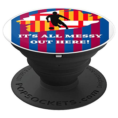 Barcelona Spain PSC soccer design - PopSockets Grip and Stand for Phones and Tablets