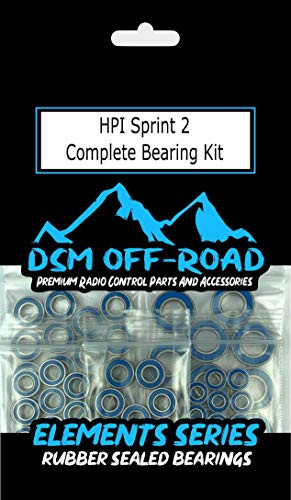 HPI Sprint 2 Flux & Drift Complete Sealed Bearing Kit (18 Bearings)