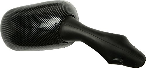 Emgo 20-87091 Carbon Fiber Right Side Replacement Mirror for Honda CBR900RR/RVF750