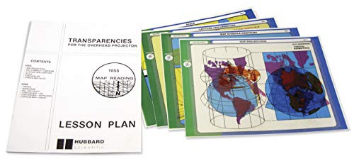 American Educational 6 Piece Map Reading Transparencies I