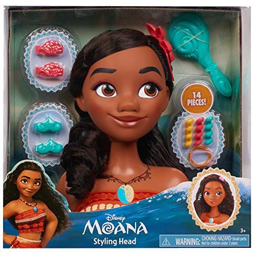 Moana Disney Princess Stying Head