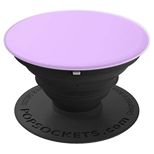 Light Purple Pop Socket - Pastel - Solid Color Series - PopSockets Grip and Stand for Phones and Tablets