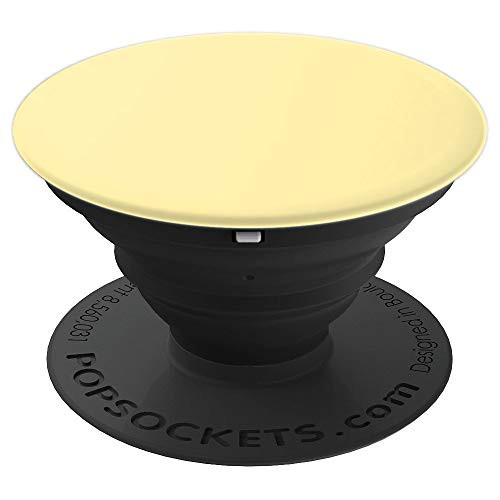 Lemon-Yellow Pop-Socket Solid Color - PopSockets Grip and Stand for Phones and Tablets