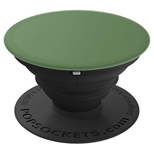 Sage Green Color Plain All Green Zx - PopSockets Grip and Stand for Phones and Tablets