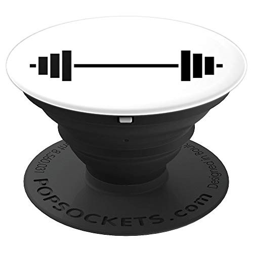 Weight Lifting Muscles Gym Barbell - PopSockets Grip and Stand for Phones and Tablets Weight Lifting Muscles Gym Barbell - PopSockets Grip and Stand for Phones and Tablets