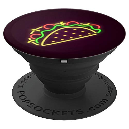 Cute Taco Popsocket Mexican Food Tacos Lover - PopSockets Grip and Stand for Phones and Tablets