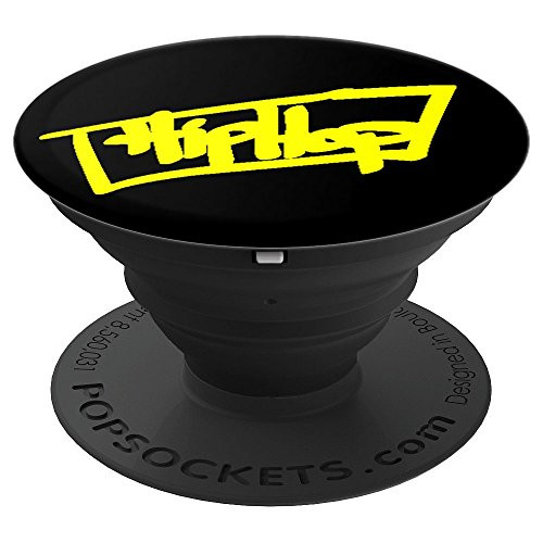 Hip Hop Pop Socket - Pop Socket Hip Hop - Dance Yellow 2 - PopSockets Grip and Stand for Phones and Tablets