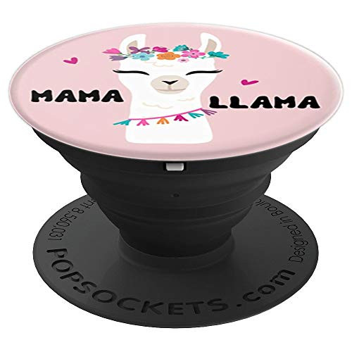 Mama Llama Cute Pink Llama Lover - PopSockets Grip and Stand for Phones and Tablets Mama Llama Cute Pink Llama Lover - PopSockets Grip and Stand for Phones and Tablets