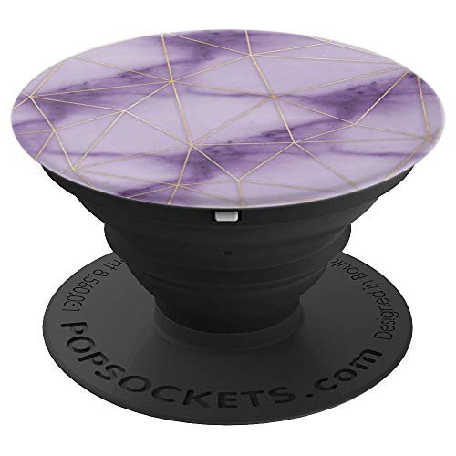 Purple Geometric Design - PopSockets Grip and Stand for Phones and Tablets Purple Geometric Design - PopSockets Grip and Stand for Phones and Tablets