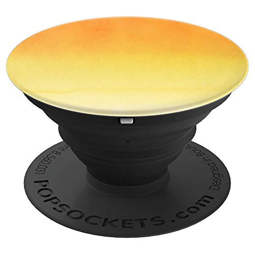 Pastel Colors Tie Dye Sun Yellow Orange Hues - PopSockets Grip and Stand for Phones and Tablets