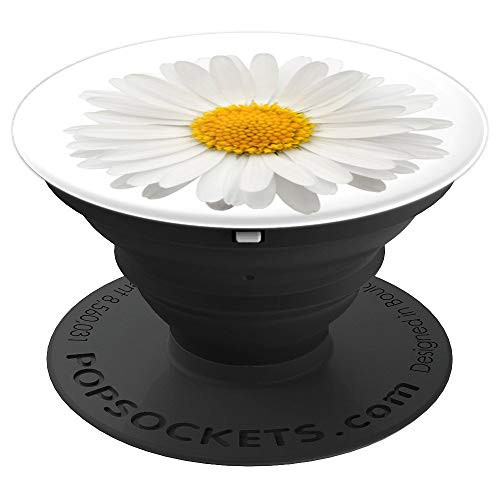 Margarita Daisy Flower | Beautiful White Chamomil Floral - PopSockets Grip and Stand for Phones and Tablets Margarita Daisy Flower | Beautiful White Chamomil Floral - PopSockets Grip and Stand for Phones and Tablets