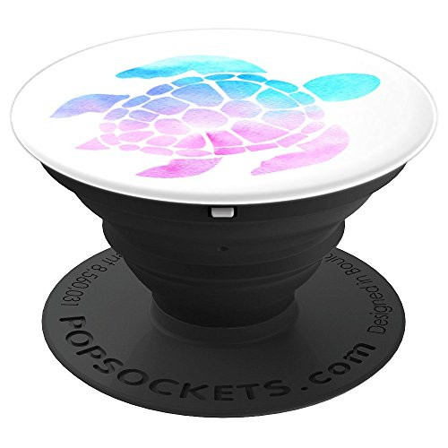CUTE TRENDY ADORABLE ANIMAL phone PRETTY TURTLE PHONE GRIP - PopSockets Grip and Stand for Phones and Tablets