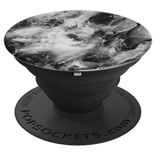 Black And White Marbled Grip. Marbled Chic Design - PopSockets Grip and Stand for Phones and Tablets Black And White Marbled Grip. Marbled Chic Design - PopSockets Grip and Stand for Phones and Tablets