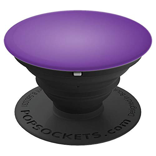 Purple Gradient, Ombre, Simple, Cool, Violet - PopSockets Grip and Stand for Phones and Tablets