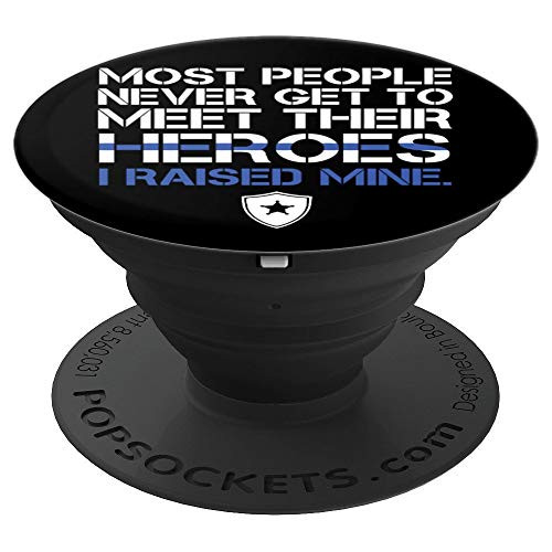 Thin Blue Line Family Police Mom Officer Son Daughter - PopSockets Grip and Stand for Phones and Tablets Thin Blue Line Family Police Mom Officer Son Daughter - PopSockets Grip and Stand for Phones and Tablets