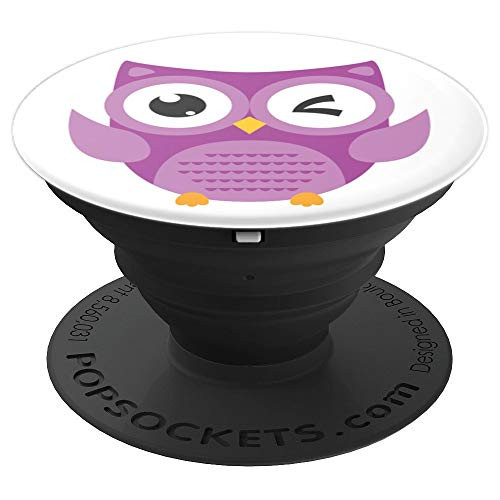 Purple Owl Pop Socket - PopSockets Grip and Stand for Phones and Tablets Purple Owl Pop Socket - PopSockets Grip and Stand for Phones and Tablets